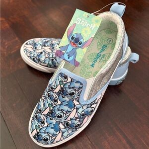 Disney Lilo and Stitch (Big Girl 4/ Adult 6) Slip-On Sneaker NWT
